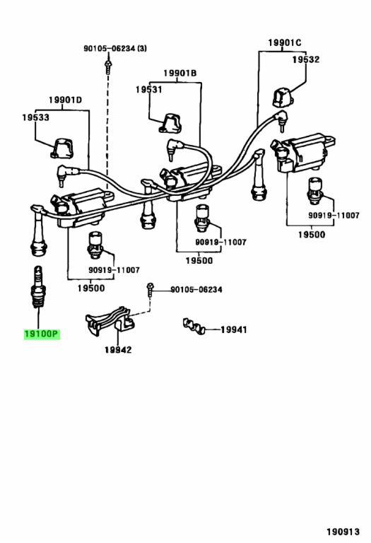 Toyota 90919 01184